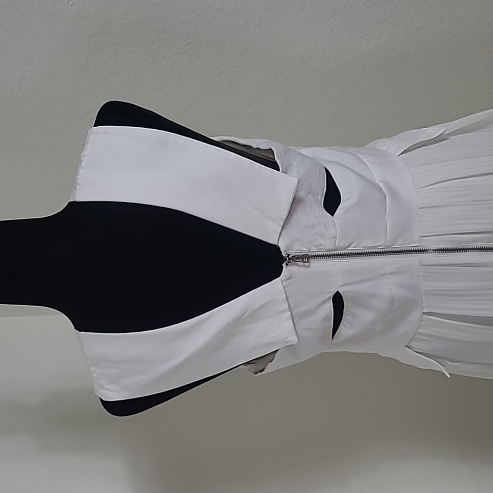 W118 by Walter Baker White High Low Dress Sumnery Party Vacation Size Large - Picture 7 of 11